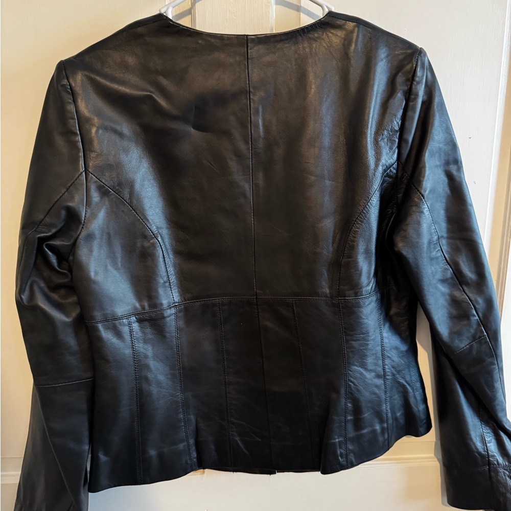 Style & Co Leather jacket - Picture 3 of 3